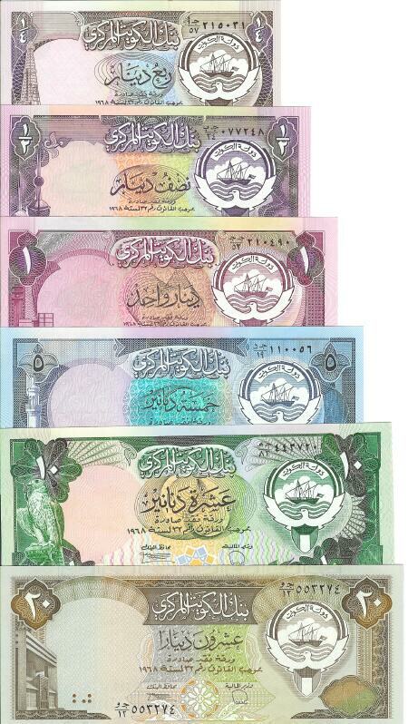 Kuwait Currency Notes