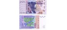 Ivory-Coast #118A20  10.000 Francs CFA NEW2020