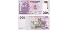 Congo Democratic #99a  200 Francs