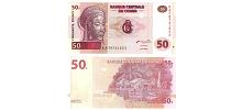 Congo-Democratic #91A  50 Francs