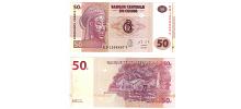 Congo-Democratic #97A  50 Francs