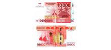 Tahiti #8(1)  10.000 Francs CFP