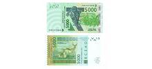 Mali #417Di 5.000 Francs CFA NEW 2020