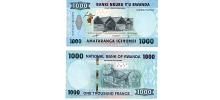 Rwanda #39b  1000 Francs / Amafaranga