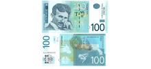 Serbia #57b 100 Dinara