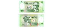 Uruguay #W101  20 Pesos Uruguayos