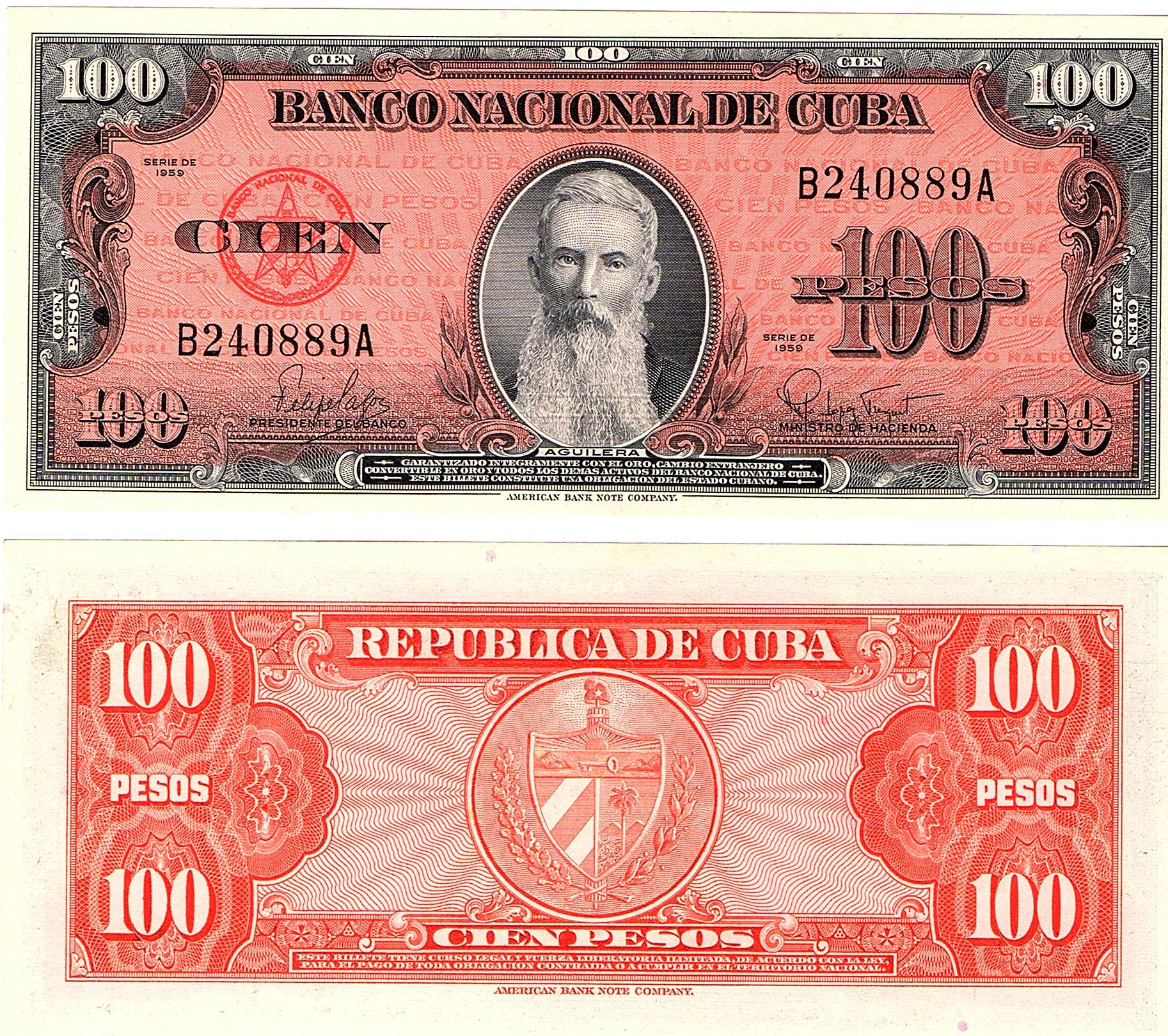 Cuba #93   100 Pesos