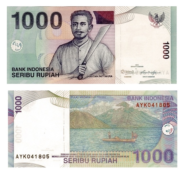 Indonesia #141k  1000 Rupiah