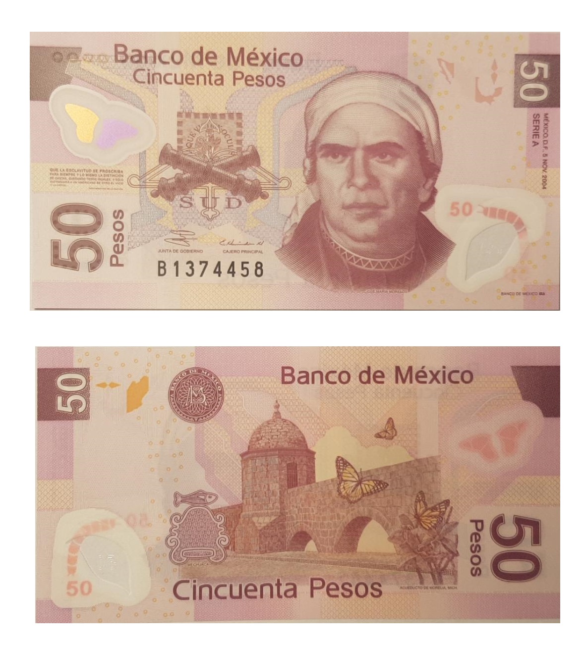 Mexico #123a 50 Pesos