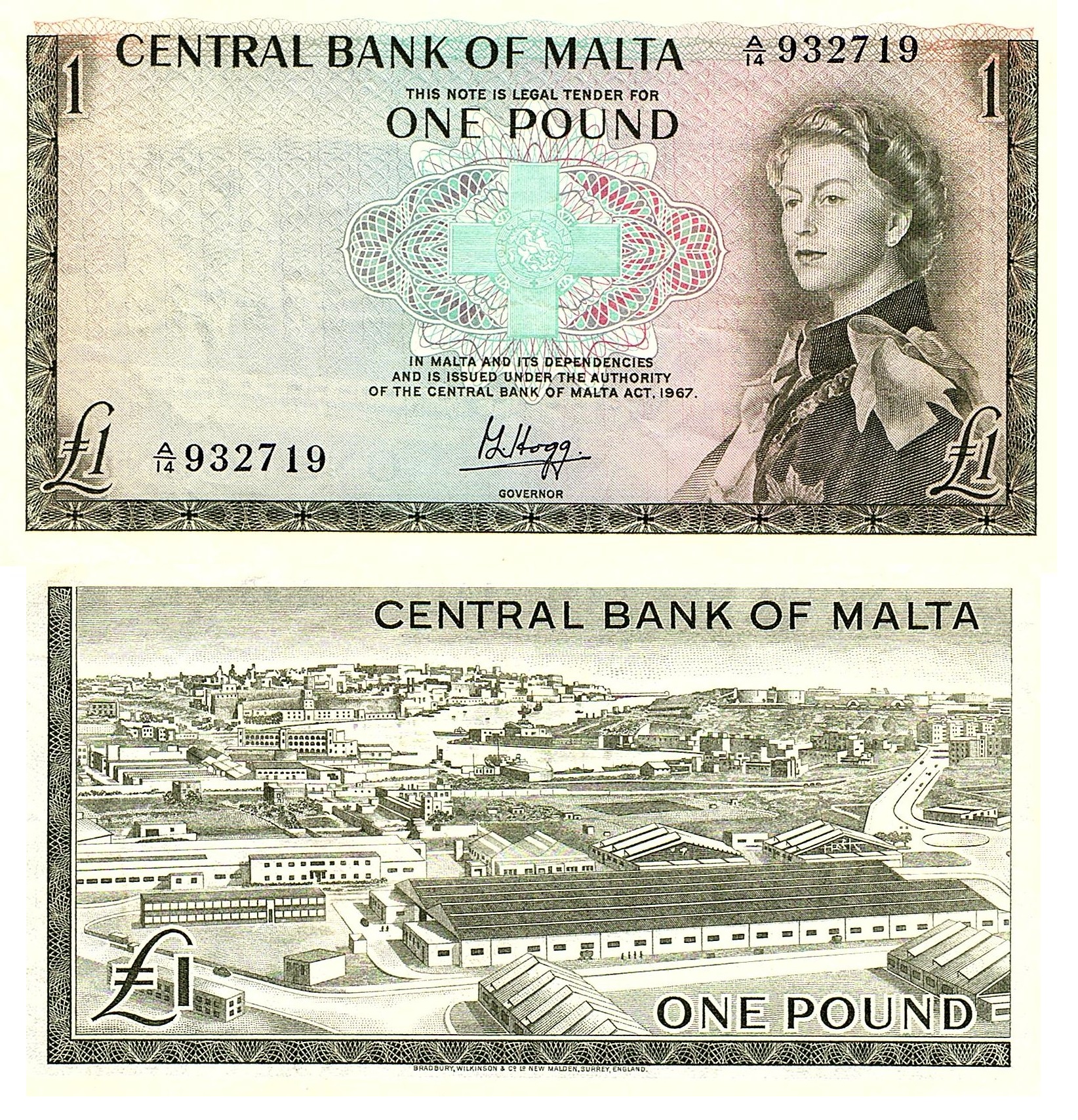Malta #29  10 Pound