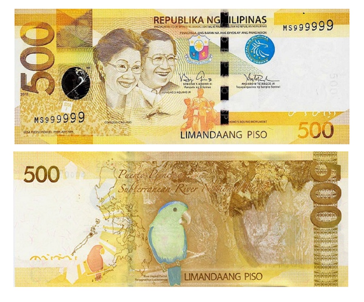 Philippines #210a3  500 Piso