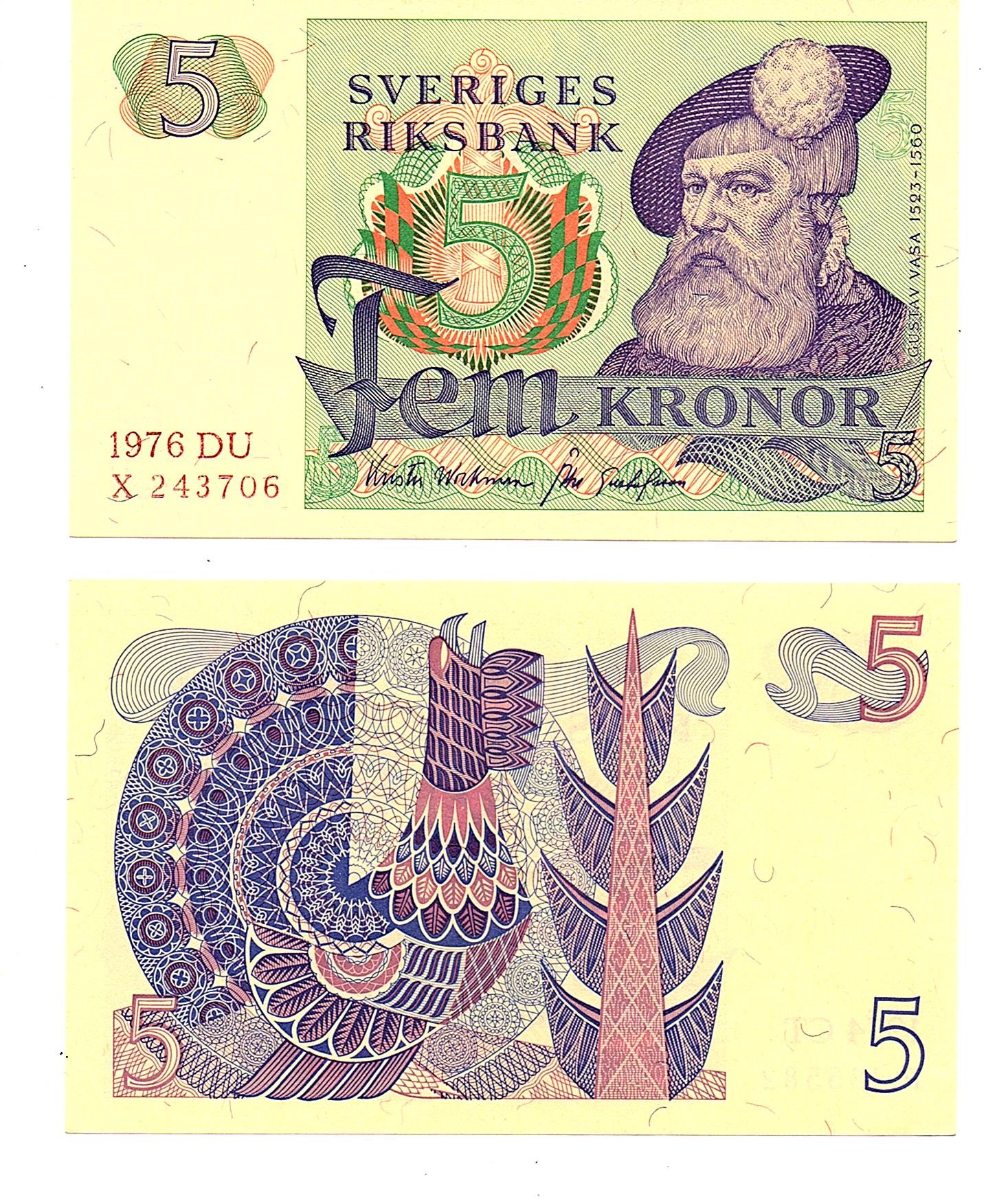 Sweden #51c 5 Kronor