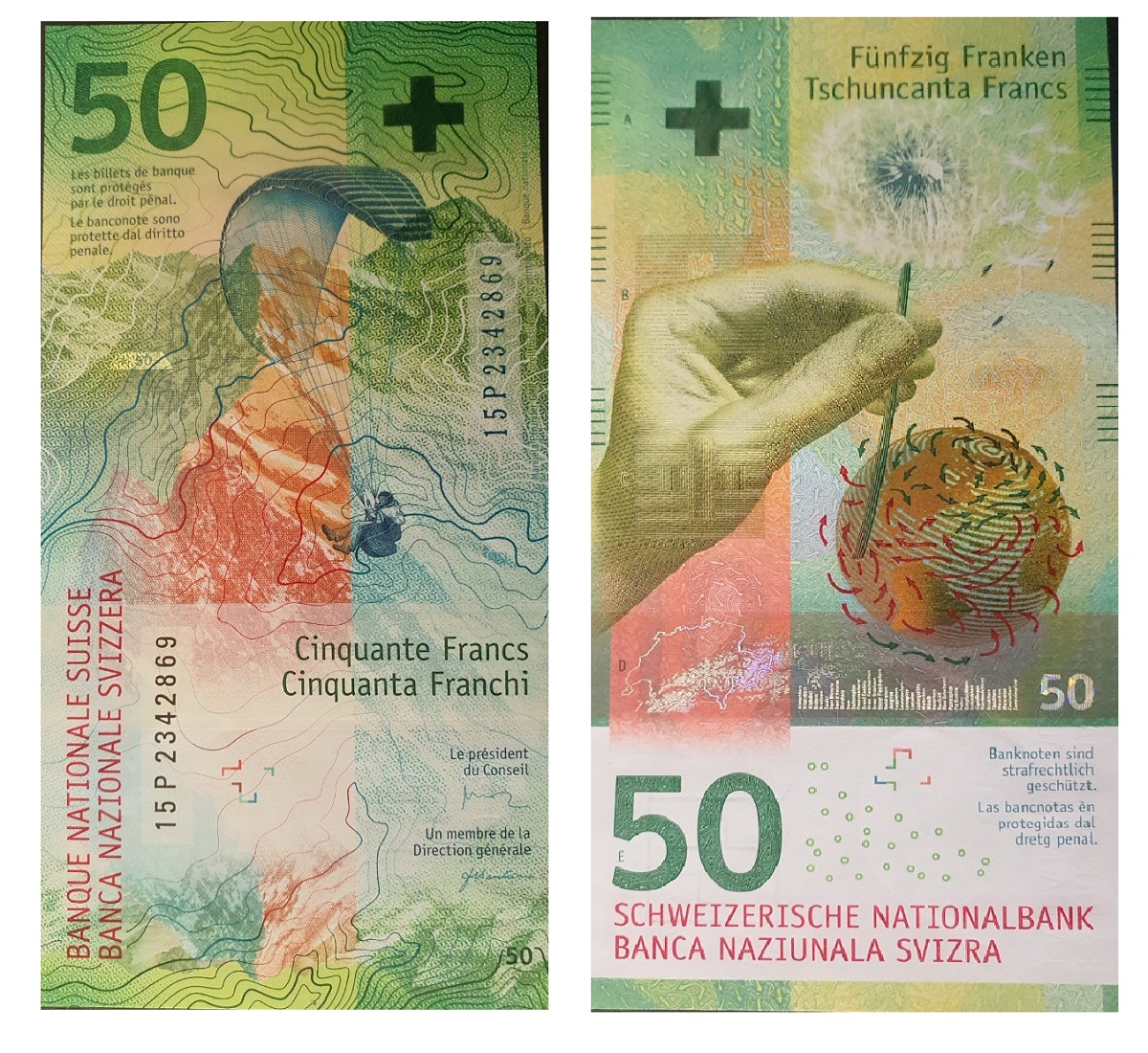 Switzerland #77b  50 Franken / Francs / Franchi