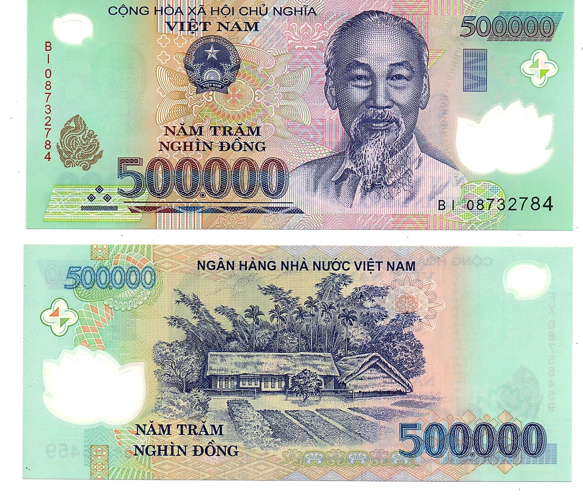 Vietnam #124e 500000 Đồng