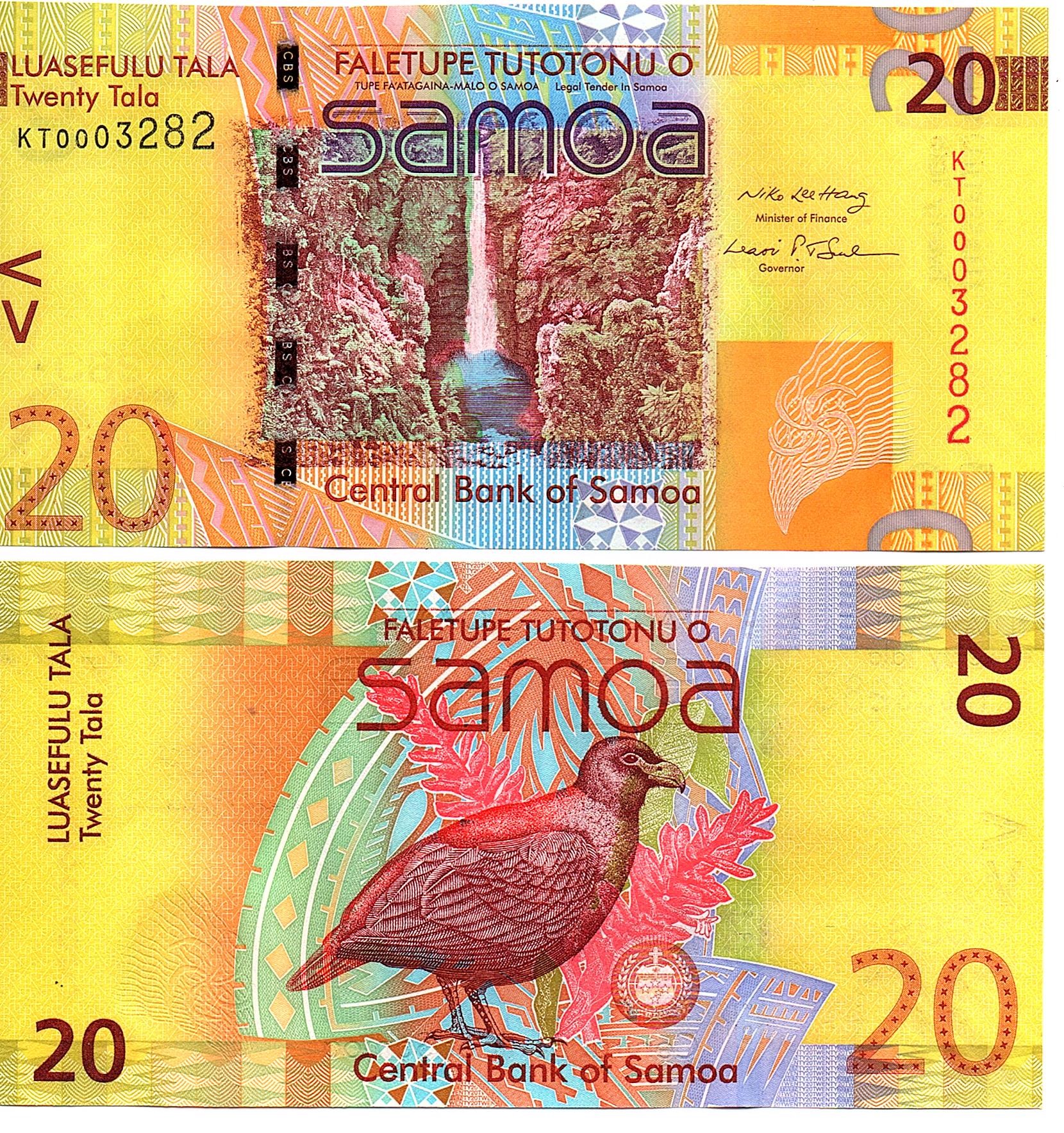 Samoa #40a 20 Tala
