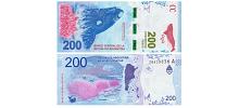 Argentina #364/XF  200 Pesos