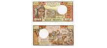 Djibouti #37c 1.000 Francs