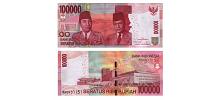 Indonesia #153c(2)  100.000 Rupiah