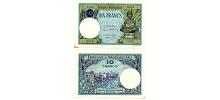 Madagascar #36(2)/AU.H  10 Francs