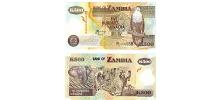 Zambia #43d 500 Kwacha